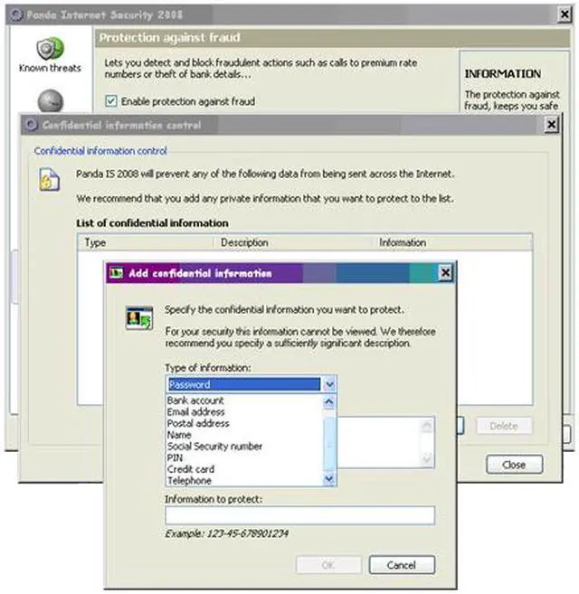 Alt view image 10 of 15 - Panda Internet Security 2008 - OEM