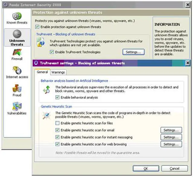 Alt view image 13 of 15 - Panda Internet Security 2008 - OEM