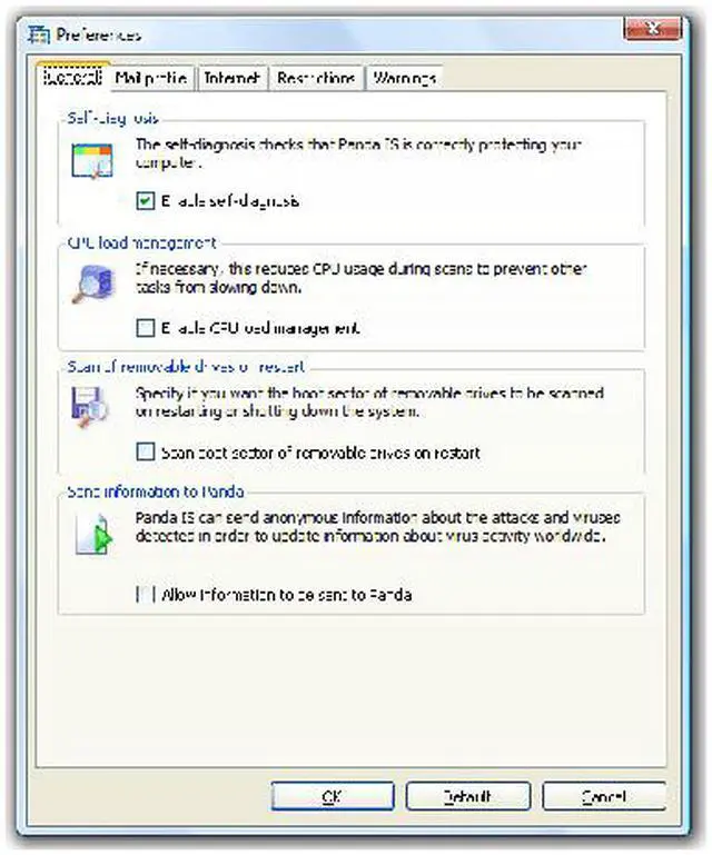 Alt view image 4 of 15 - Panda Security Internet Security 2008 3 user