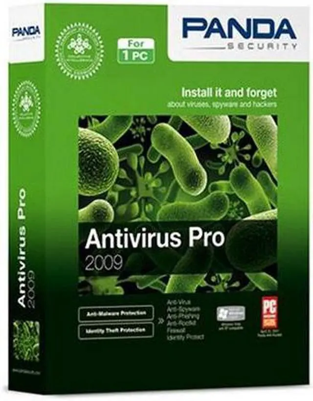 Main image of Panda Security Antivirus Pro 2009 - 1 User