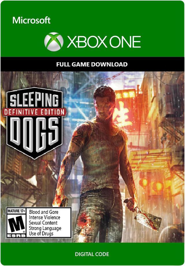 Sleeping Dogs Definitive Edition CIB Xbox One Artbook w/Slipcover COMPLETE  662248914862