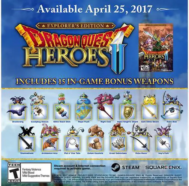 Alt view image 2 of 9 - Dragon Quest Heroes 2 Explorers Edition [Online Game Code]