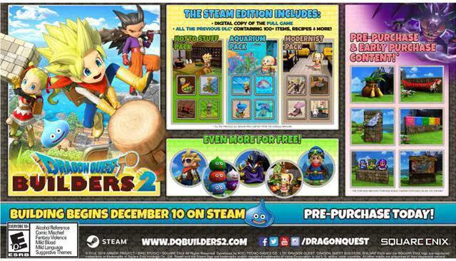 Alt view image 9 of 9 - DRAGON QUEST BUILDERS 2 [Online Game Code]