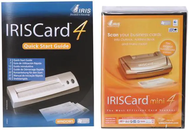 Alt view image 6 of 7 - IRISCard Mini 4 - USB Business Card Scanner