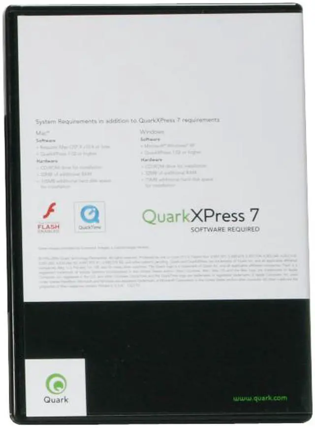 Alt view image 4 of 5 - Quark QuarkXPress 7 Full Version for MAC/WIN