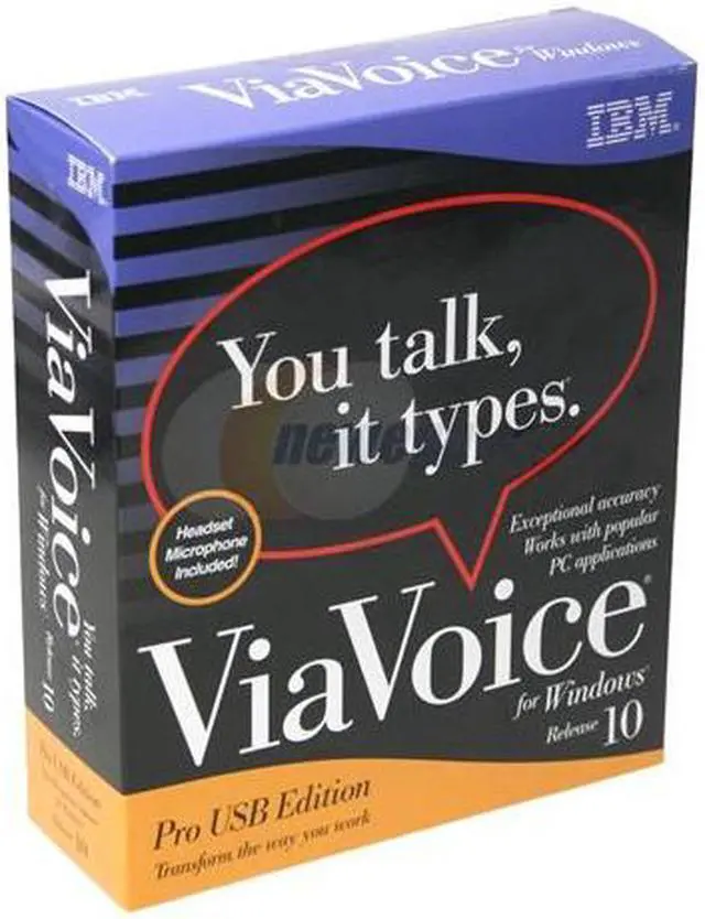 Main image of NUANCE IBM ViaVoice Pro USB Edition V10
