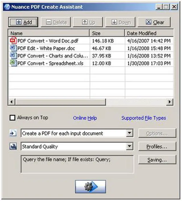 Alt view image 3 of 3 - NUANCE PDF Create! 5.0