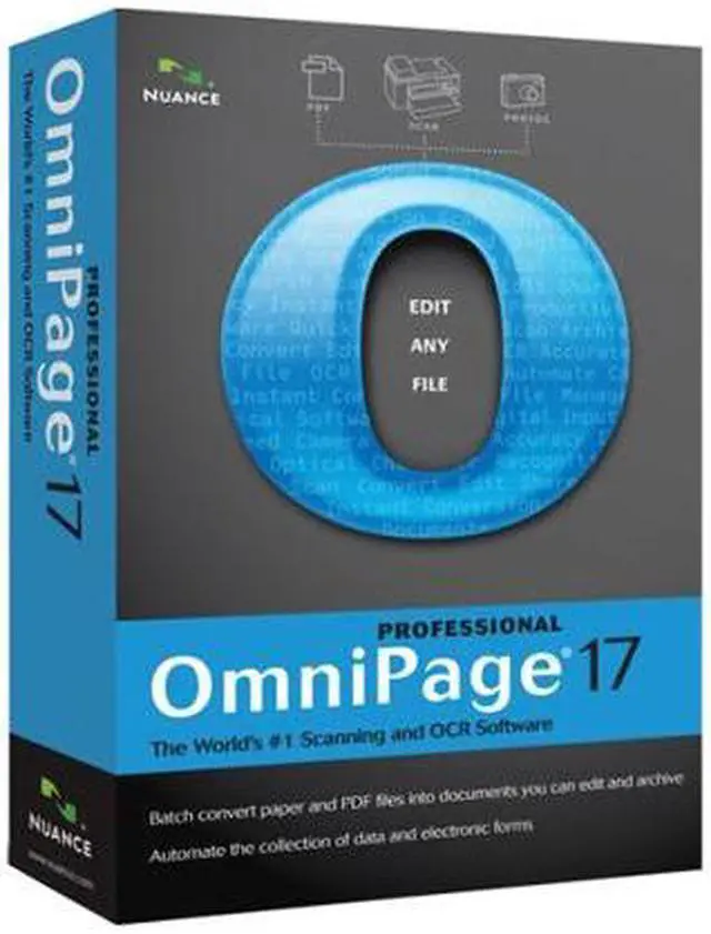 Main image of NUANCE OmniPage Professional 17