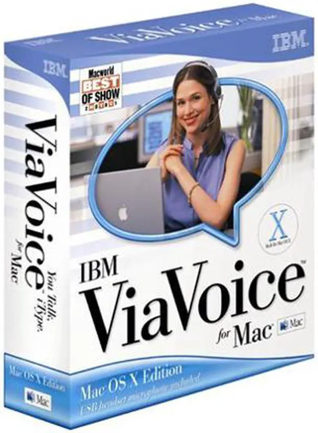 Main image of NUANCE IBM ViaVoice For Mac Os X English