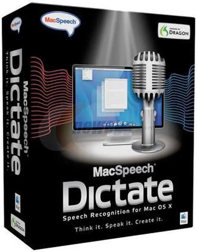 Main image of NUANCE MacSpeech Dictate