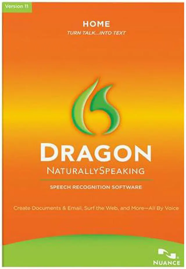 Main image of NUANCE Dragon Naturally Speaking Home 11
