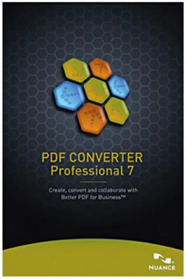 Main image of NUANCE PDF Converter Professional 7.0