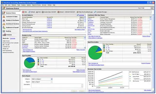 Alt view image 3 of 17 - Sage Peachtree Complete Accounting 2009