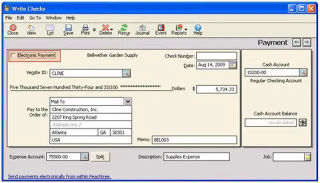 Alt view image 6 of 17 - Sage Peachtree Complete Accounting 2009