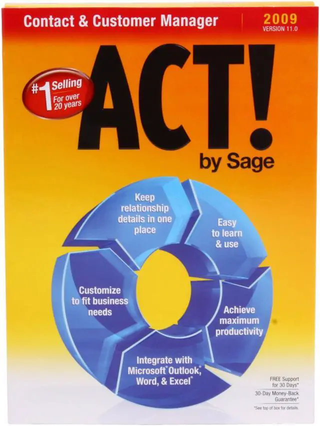 Main image of Sage ACT! by Sage 2009 (11.0)