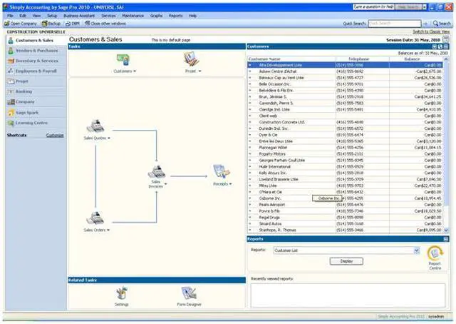 Alt view image 2 of 7 - Sage Simply Accounting Pro 2010 NC bil