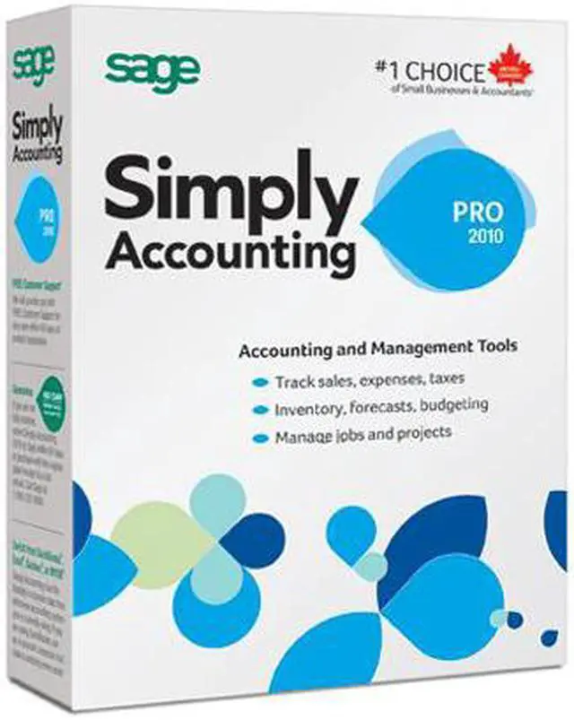 Main image of Sage Simply Accounting Pro 2010 NC bil