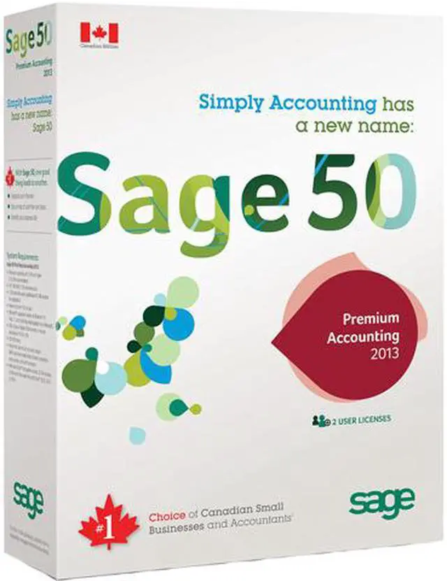 Main image of Sage Sage 50 Premium Accounting 2013