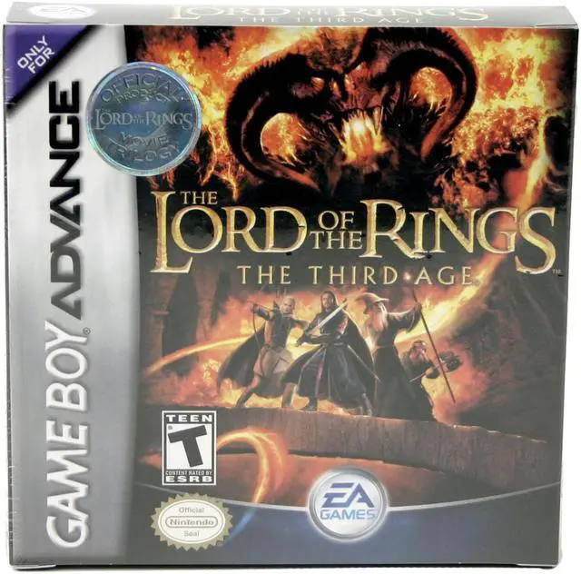 Main image of Lord of the Rings The Third Age GameBoy Advance Game EA
