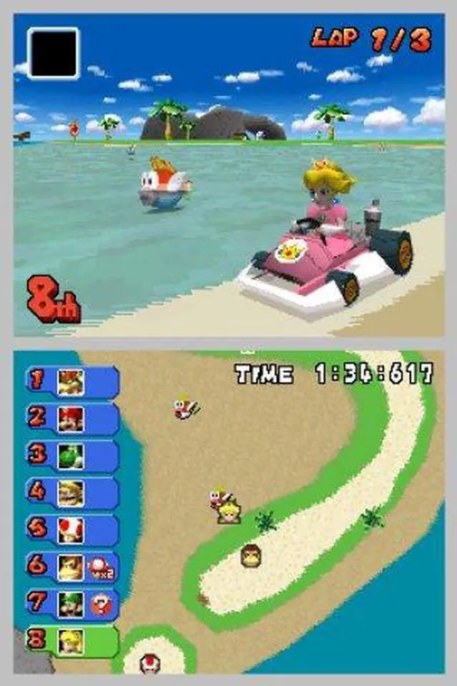 Alt view image 13 of 19 - Mario Kart DS game