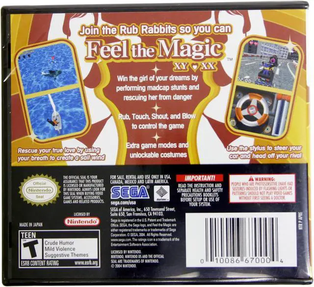 Alt view image 2 of 2 - Feel the Magic: XY/XX Game