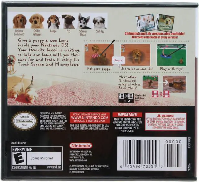 Alt view image 2 of 2 - Nintendogs: Dachshund & Friends game
