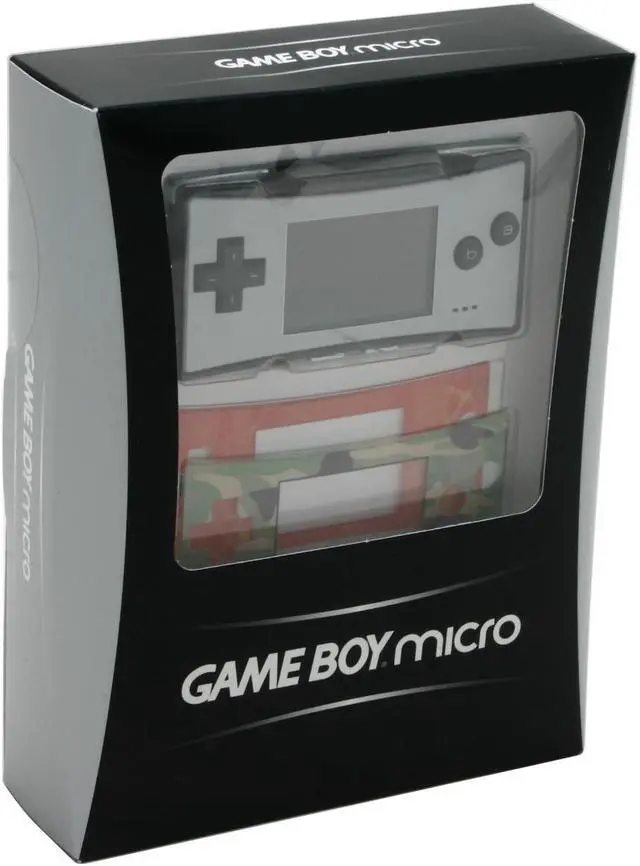 Alt view image 10 of 10 - Nintendo Black GameBoy Micro