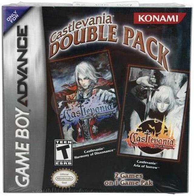 gameboy advance castlevania double pack