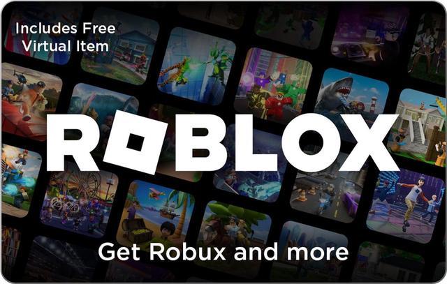 $100 Roblox Game Card  Code Sent via Email Delivery