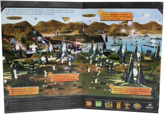 Alt view image 2 of 19 - Supreme Commander: Forged Alliance PC Game