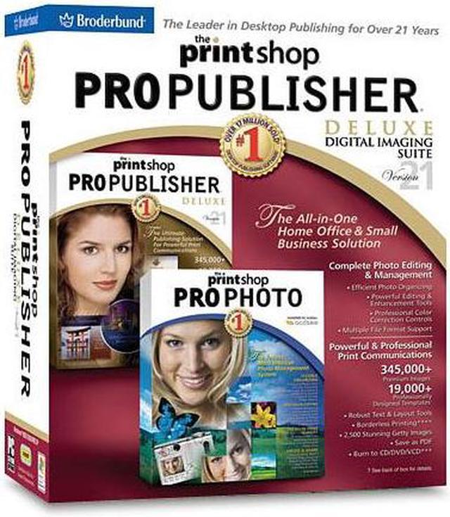 Main image of Encore Software The Print Shop 21 Pro Publisher Deluxe