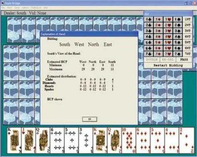 Alt view image 2 of 7 - HOYLE Bridge Club PC Game