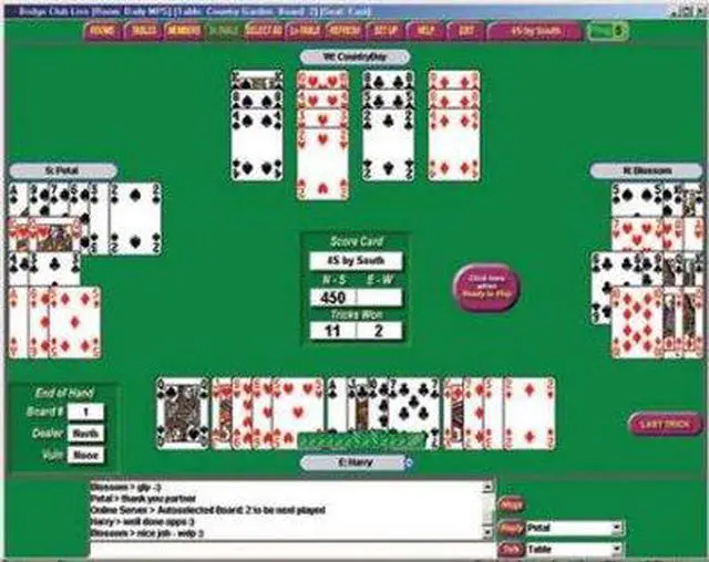 Alt view image 6 of 7 - HOYLE Bridge Club PC Game