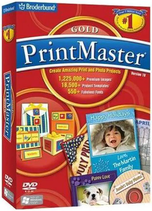 Main image of Encore Software PrintMaster Gold Version 18