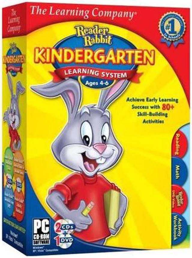 Encore Software TLC Reader Rabbit Kindergarten Learning System (2009 ...