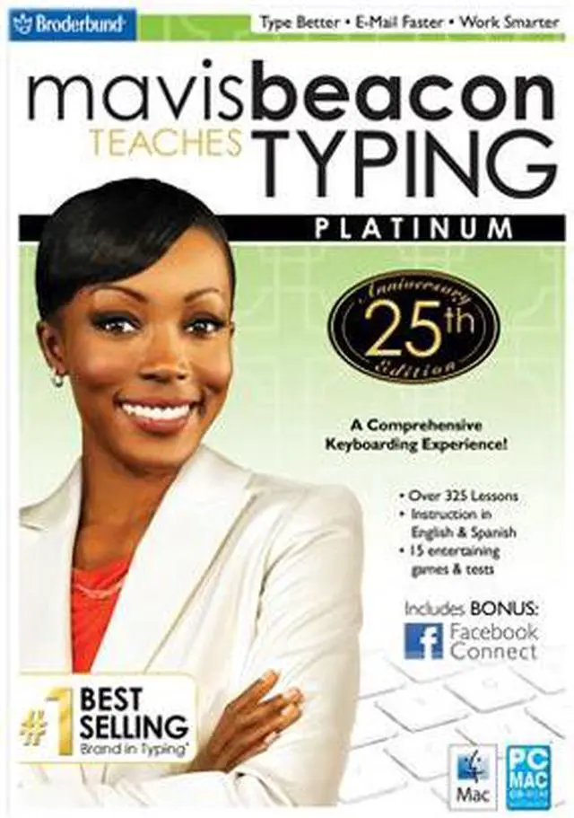 Main image of Encore Software Mavis Beacon Teaches Typing Platinum - 25th Anniversary Edition