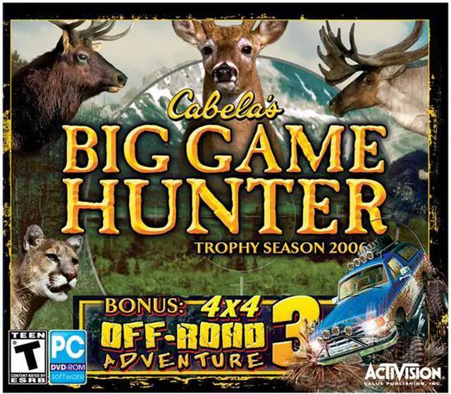 Main image of Cabela's Big Game Hunter 2006 w/ 4x4 Off Road Adventure PC Game