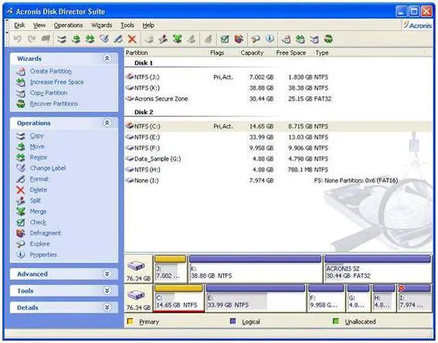 Alt view image 3 of 10 - Acronis Disk Director Suite 10.0