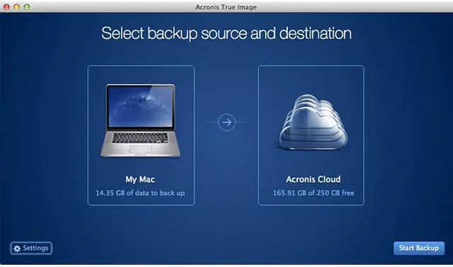 Alt view image 4 of 4 - Acronis True Image for Mac - 1 Mac