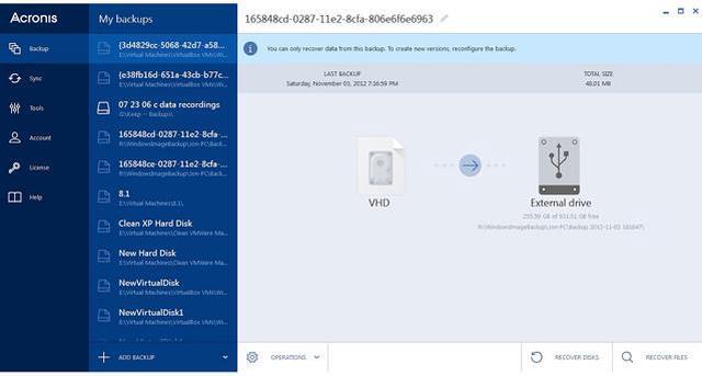 Alt view image 2 of 4 - Acronis True Image 2015 - 1 PC