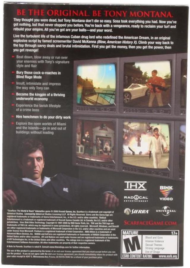 Alt view image 2 of 20 - Scarface: The World is Yours PC Game