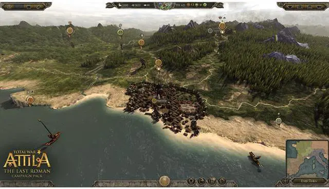 Alt view image 3 of 7 - Total War: ATTILA - The Last Roman Campaign Pack (Online Game Code)
