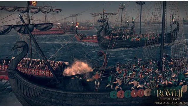Alt view image 8 of 8 - Total War: ROME II - Pirates & Raiders Culture Pack [Online Game Code]