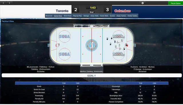 Alt view image 2 of 8 - Eastside Hockey Manager [Online Game Code]