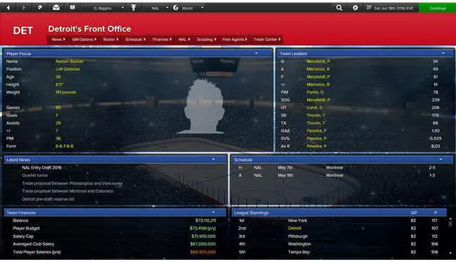Alt view image 3 of 8 - Eastside Hockey Manager [Online Game Code]
