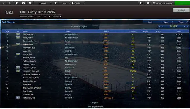 Alt view image 6 of 8 - Eastside Hockey Manager [Online Game Code]