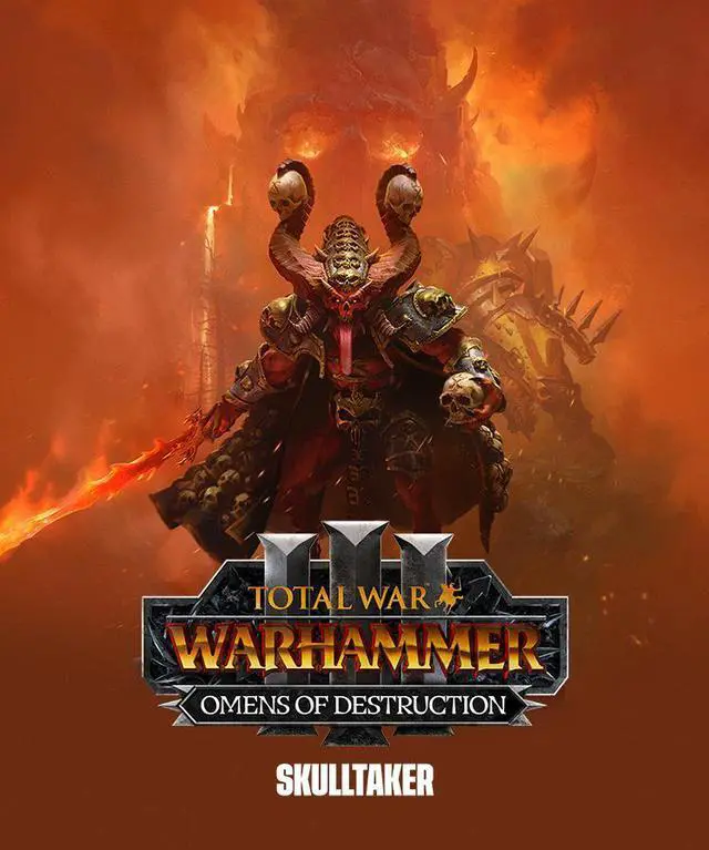 Main image of Total War: WARHAMMER III - Skulltaker – Omens of Destruction - PC [Steam Online Game Code]