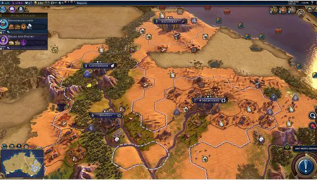 Alt view image 5 of 6 - Sid Meier's Civilization VI - Australia Civilization & Scenario Pack [Online Game Code]