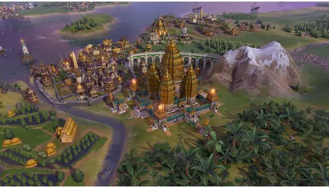 Alt view image 2 of 7 - Sid Meier's Civilization VI - Khmer and Indonesia Civilization & Scenario Pack [Online Game Code]