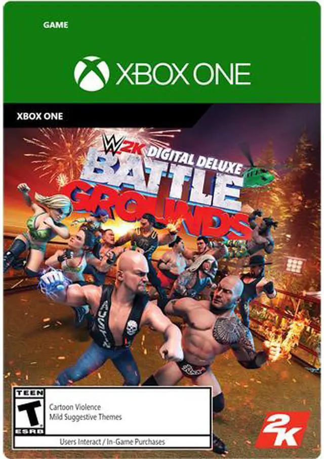 Main image of WWE 2K Battlegrounds Digital Deluxe Xbox One [Digital Code]